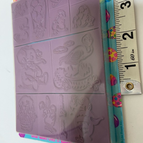 Vtg 90s Lisa frank Easter stamp set - Picture 4 of 4